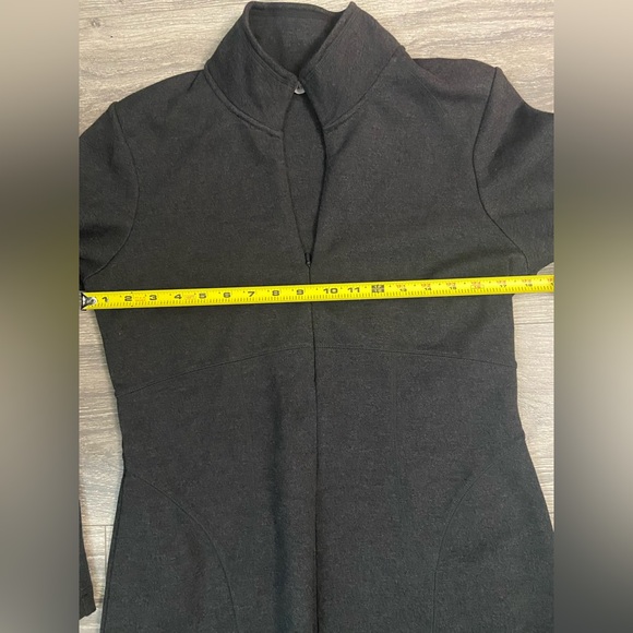 NWOT Athleta Dark Gray Cassidy Long Sleeve Dress Size L. - Picture 13 of 16
